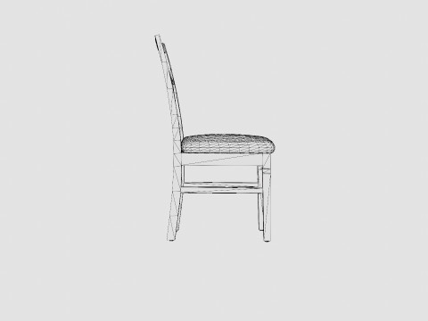 Rebecka Dining Chair 3D Model