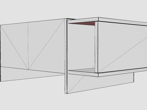 Riello Coffee Table 3D Model