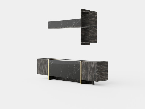 Riello TV Furniture 3D 模型