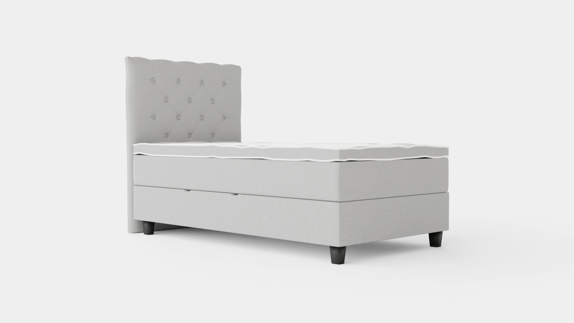 Royal Bed Package With Storage 3D Model .c4d .max .obj .3ds .fbx .stl .blend 