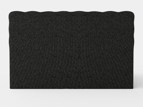 Royal Bed Package With Storage Dark Gray Modello 3D