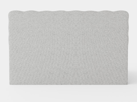 Royal Bed Package With Storage Light Gray Modello 3D