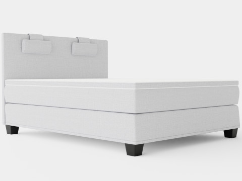 Samantha Continental Bed 3D Model