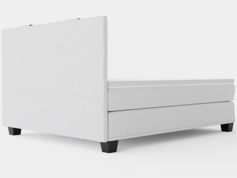 Samantha Continental Bed 3D Model