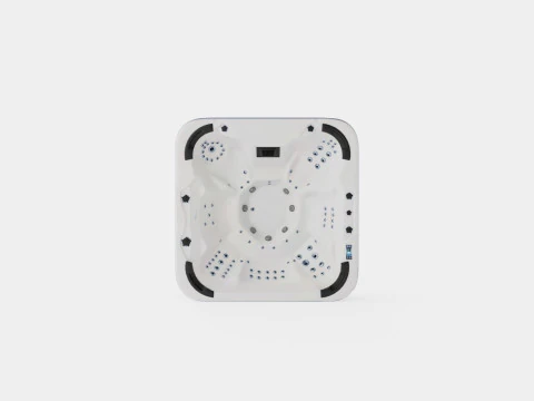 Banheira Spa Saturno 82 Jatos 7 Pessoas Modelo 3D