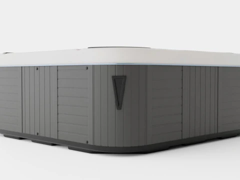 Banheira Spa Saturno 82 Jatos 7 Pessoas Modelo 3D