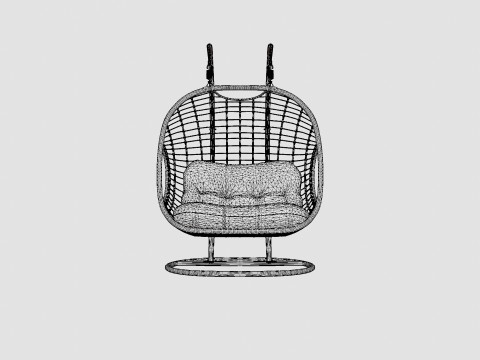 Sevilla Hanging Chair Double 3D Model
