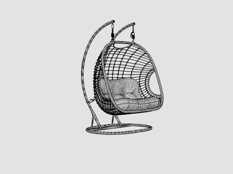 Sevilla Hanging Chair Double 3D Model