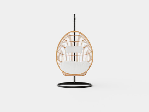 Sevilla Hanging Chair Luxury 3D Model