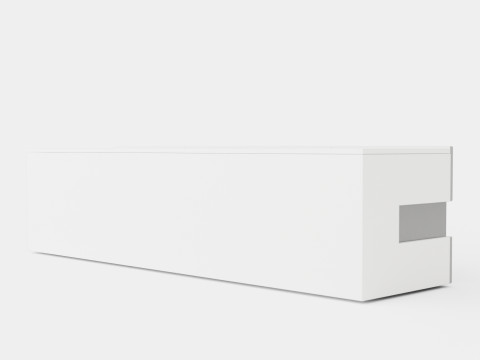 Shiny TV Bench 3D Модель