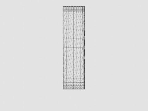 Sia Wardrobe Sliding Doors Mirrors 3D Модель