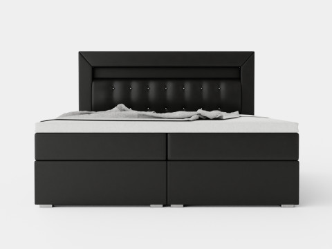 Siena Bed Package With Storage White Black 3D 모델