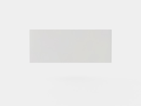 Skagen Electric Fireplace White 3D Model