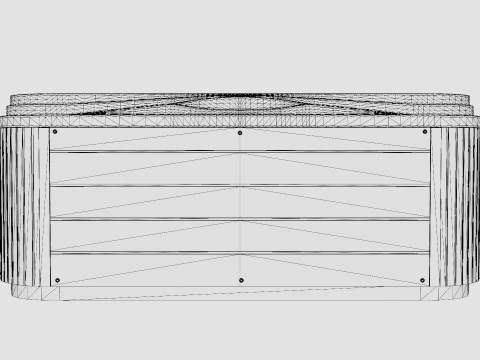 Spa Landscape Hekla 103 Jets 3D Model