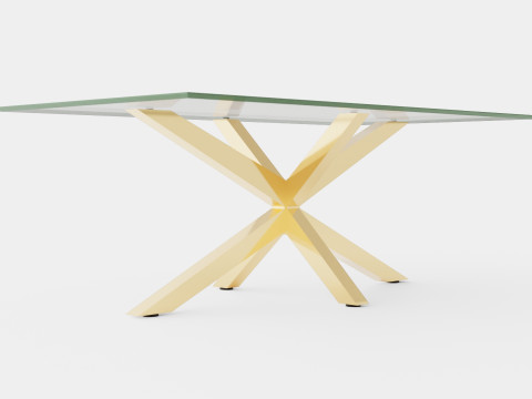 Split Coffee Table 3D Модель