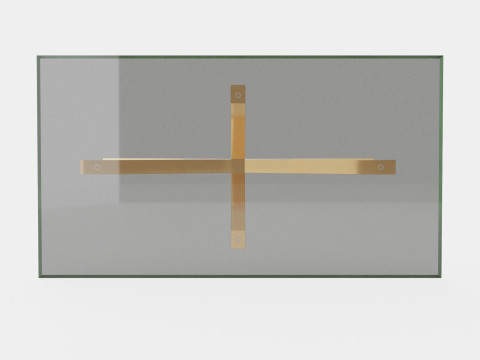 Split Coffee Table 3D Model