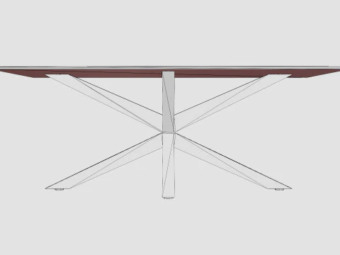 Split Coffee Table 3D Model
