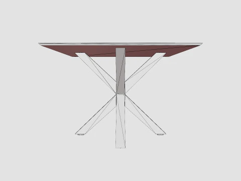 Split Coffee Table 3D Model