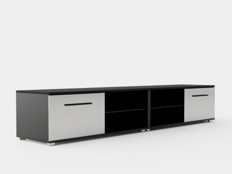 Storsjo TV Bench With Led Lighting Modelo 3D