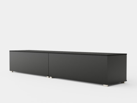 Storsjo TV Bench With Led Lighting 3D Model