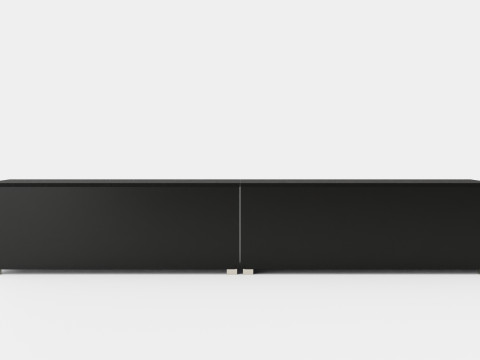Storsjo TV Bench With Led Lighting 3D Model