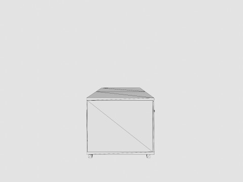 Storsjo TV Bench With Led Lighting 3D Model