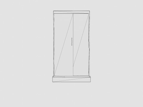 Styrsvik Shower Cubicle 3D Model