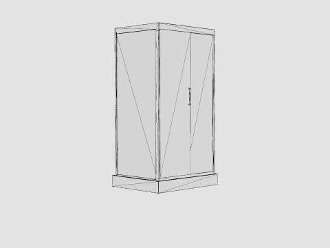 Styrsvik Shower Cubicle 3D Model