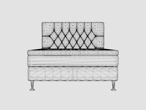 Table Saket Bed 3D Model