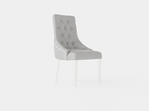 Tangen Dining Chair Velvet 3D Model