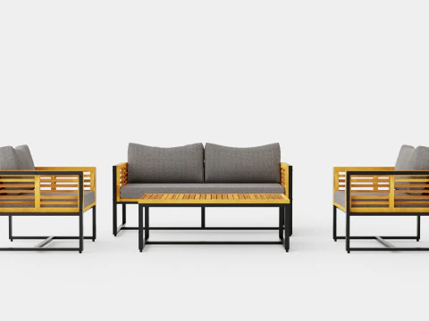 タルーザ・イズ・リビング・グループ 3Dモデル