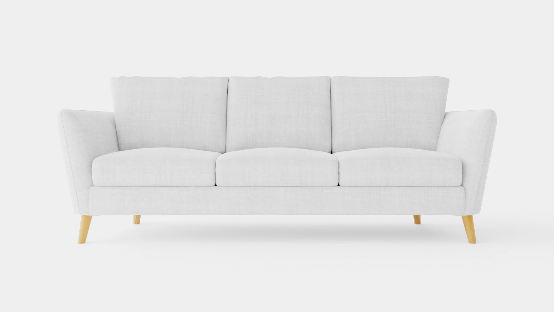 Trend 3 Seater Sofa 3D Model .c4d .max .obj .3ds .fbx .stl .blend 