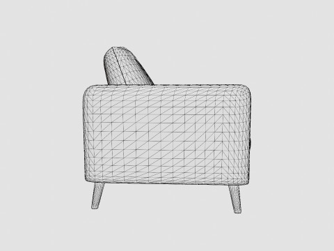 Trend 3 Seater Sofa 3Dモデル