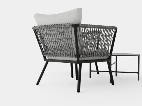 Turin Cafe Set 3D Model