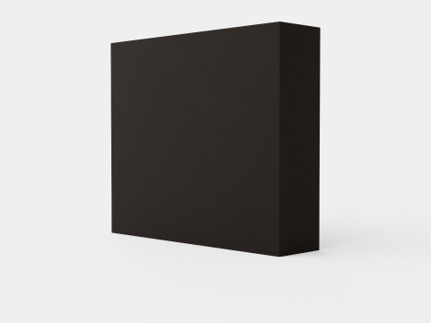 Vesper Wardrobe 3 Sliding Doors Black Modèle 3D