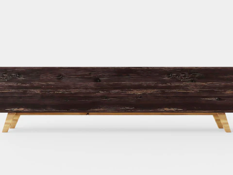 Virkesbo TV Bench 3D Model