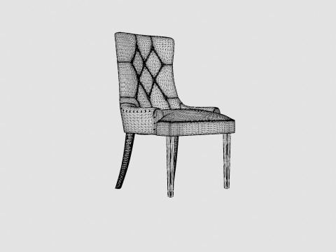 Victoria Armchair 3D Модель