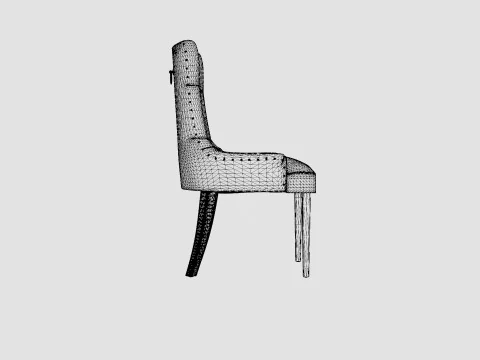 Victoria Armchair 3D Model