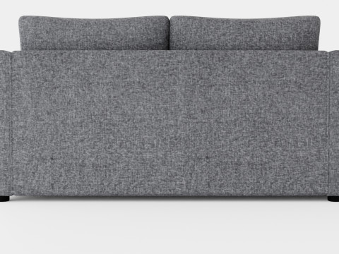 Willhelm Sofa Bed 2 Seater Light Gray 3D 모델