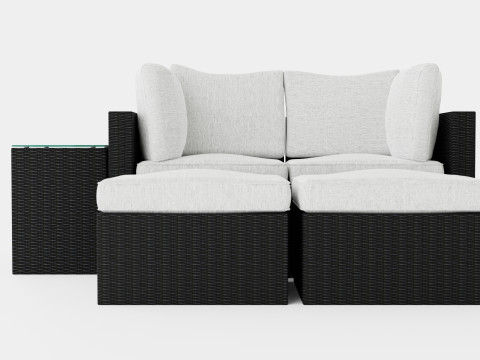 Zambia Sofa Group 3D 模型