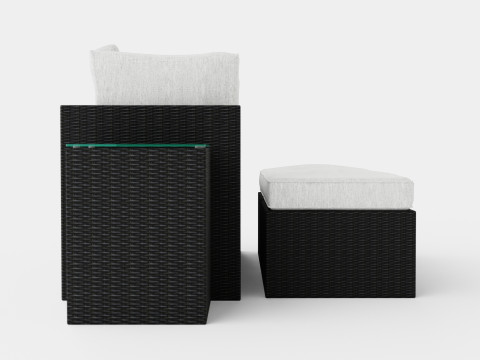 Zambia Sofa Group 3D 模型