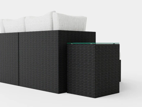 Zambia Sofa Group 3D Model