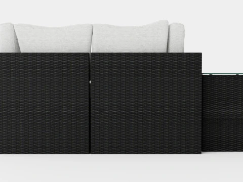 Zambia Sofa Group 3D Model