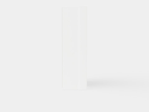 Wardrobe BREMA 256 White Mirror 3D 모델