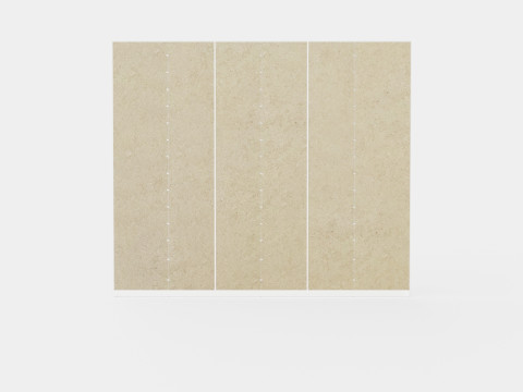 Wardrobe BREMA 256 White Mirror 3D 모델