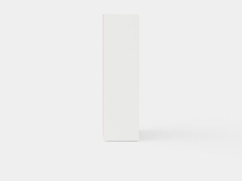 Wardrobe DAKOTA 160 White 3D Модель