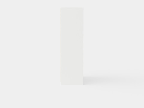 Wardrobe LIZBONA 2 203 White 3D 모델