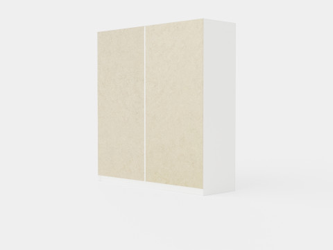 Wardrobe LIZBONA 2 203 White 3D 모델