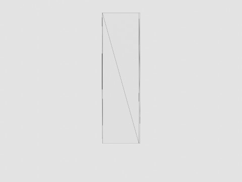 Wardrobe LIZBONA 2 203 White 3D 모델
