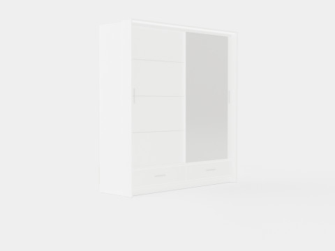 Wardrobe MARSYLIA 208 White 3D 模型